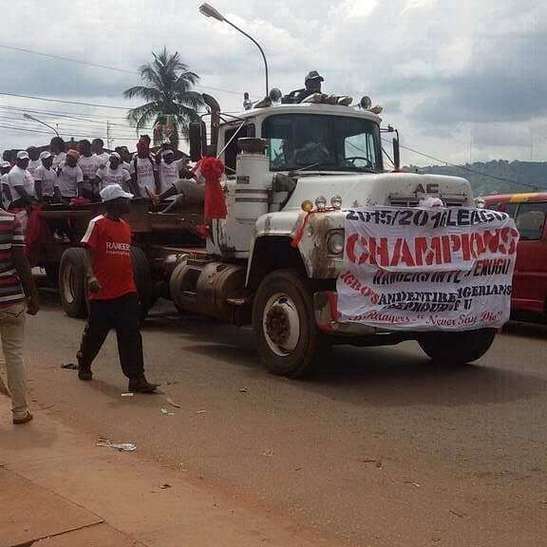 Enugu Rangers title parade