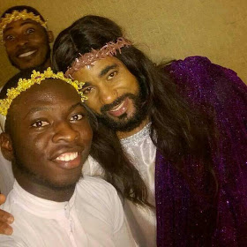 BB Naija: Thin Tall Tony plays  Jesus in new production
