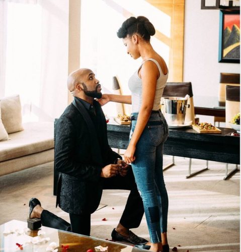 Banky W and Adesua Etomi are Engaged… Read Their Love Story