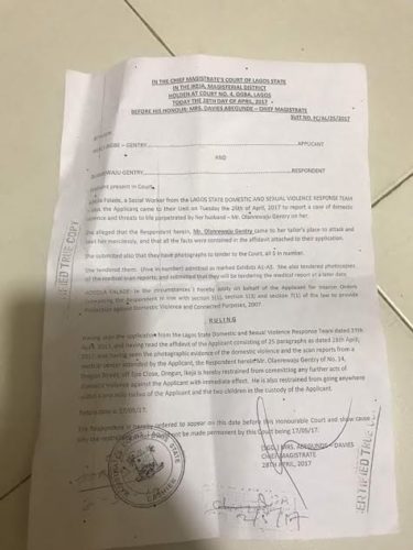 Mercy Aigbe Gets Restraining Order Against Husband in Lagos Court